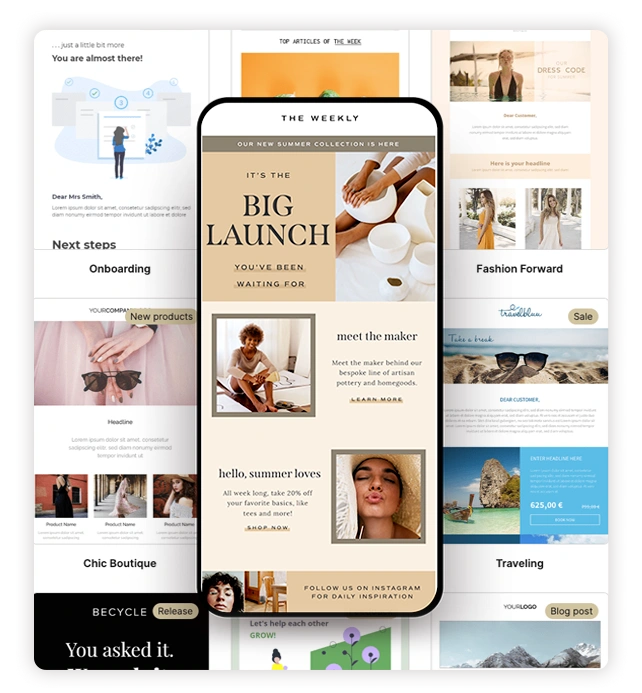 cmercury Email templates